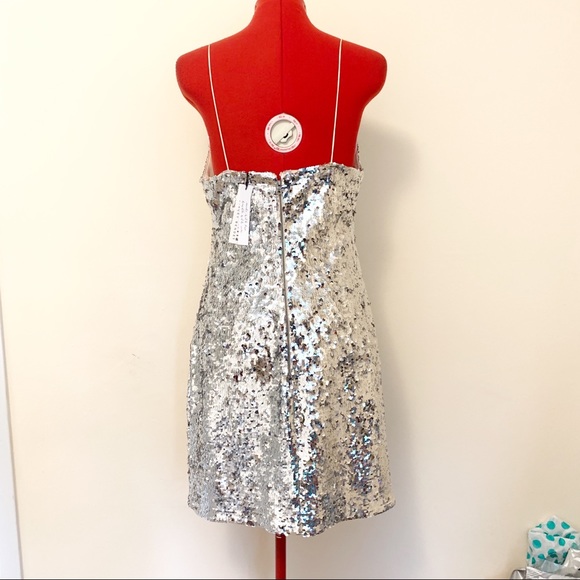 Alice + Olivia Giselle Sequin Tulle Mini Dress NWT - Picture 16 of 16